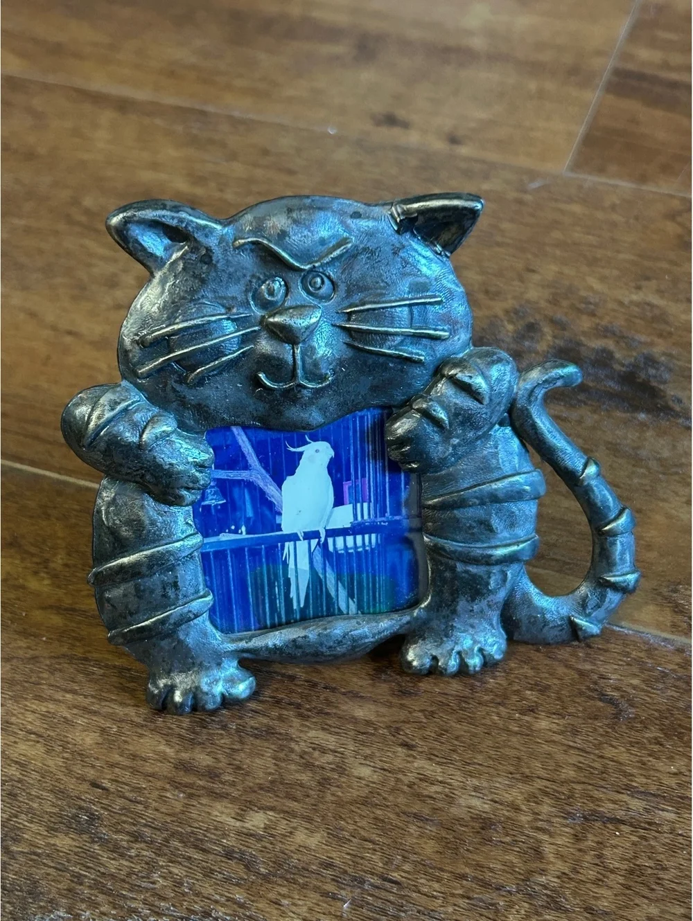 Vintage Ashleigh Hamer Cat Photo Frame from Taiwan